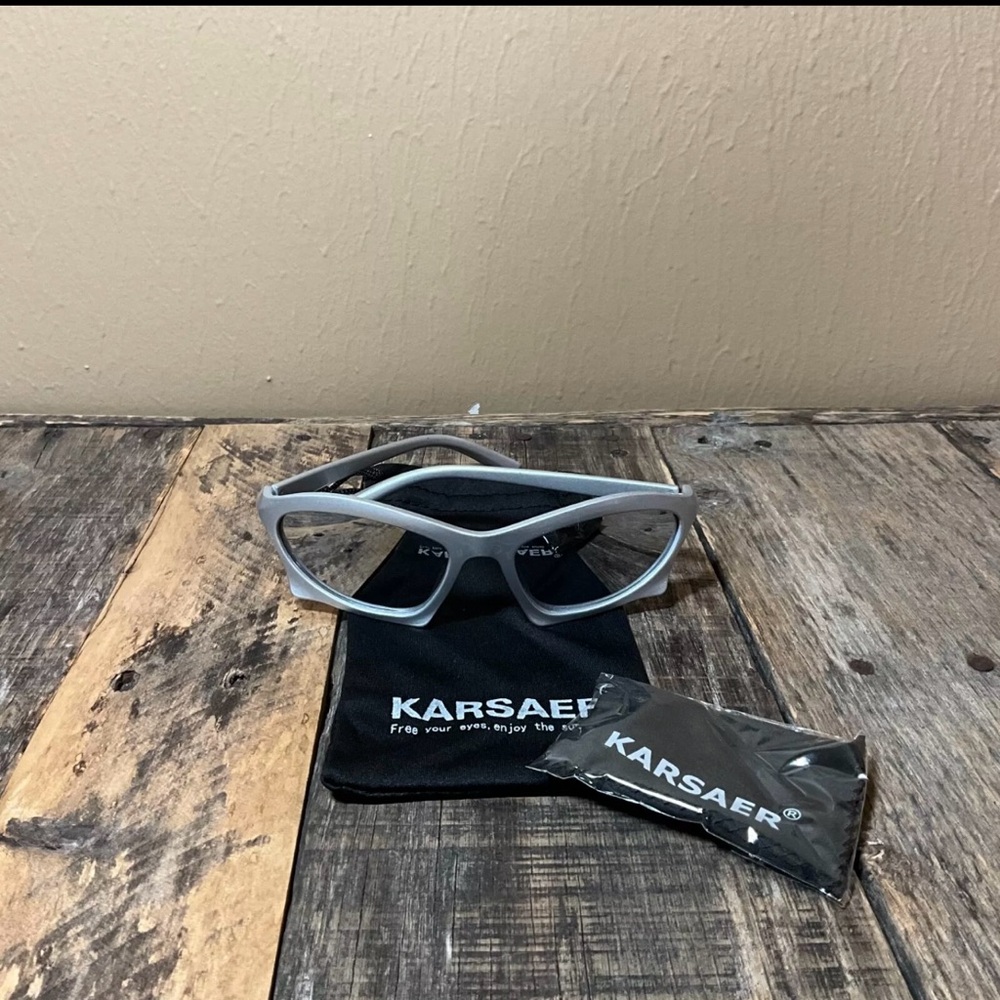 NEW Karsaer Gray Frame Sunglasses 155X60X35mm